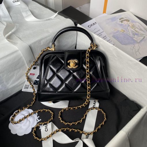 Chanel Bag Chanel 24A Handmade Visit Series Doctor's Bag AS4958 Physical Super Beautiful Oil wctt9aht - Image 2