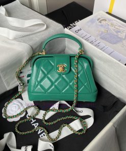 Chanel Bag Chanel 24A Handmade Visit Series Doctor's Bag AS4958 Physical Super Beautiful Oil l4zbnu5e