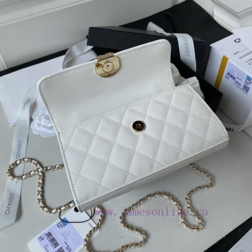 Chanel Bag Chanel 23p Black Horse Kelly Long Handle Bag🤍 Model A3238 🦢Material: Litchi cowhi qnc102ej - Image 8