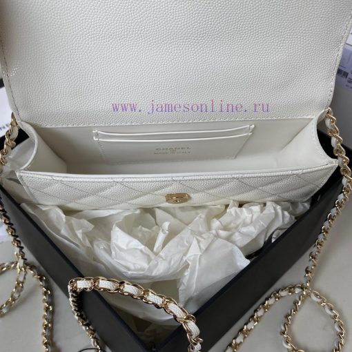 Chanel Bag Chanel 23p Black Horse Kelly Long Handle Bag🤍 Model A3238 🦢Material: Litchi cowhi qnc102ej - Image 9
