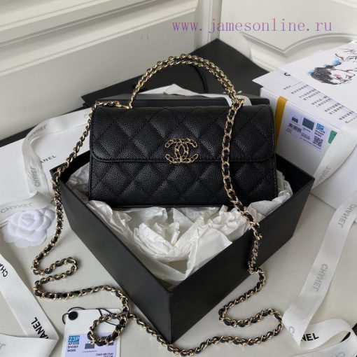 Chanel Bag Chanel 23p Black Horse Kelly Long Handle Bag🤍 Model A3238 🦢Material: Litchi cowhi mxfelsc3 - Image 2