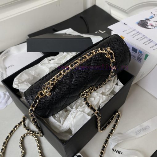 Chanel Bag Chanel 23p Black Horse Kelly Long Handle Bag🤍 Model A3238 🦢Material: Litchi cowhi mxfelsc3 - Image 6