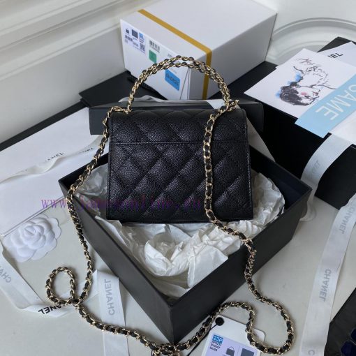 Chanel Bag Chanel 23p Black Horse Kelly Long Handle Bag🤍 Model A3237 🦢Material: Litchi cowhi c2spwap9 - Image 3