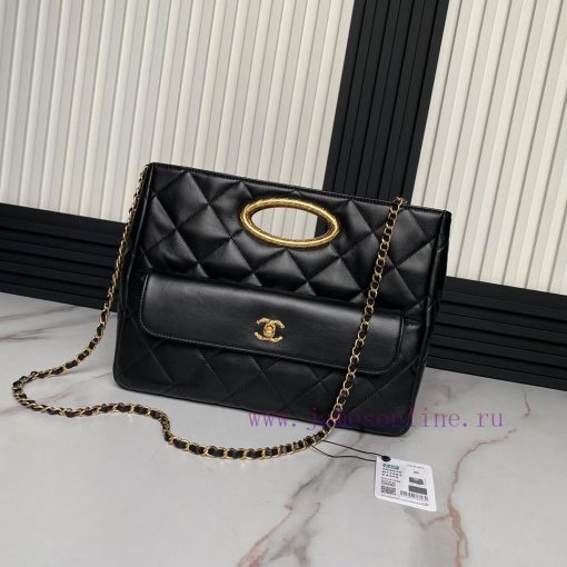 Chanel Bag Chane24B Autumn/Winter Collection Premium Banquet Bag AS5036 Sheepskin Material i au9rp6w4 - Image 2
