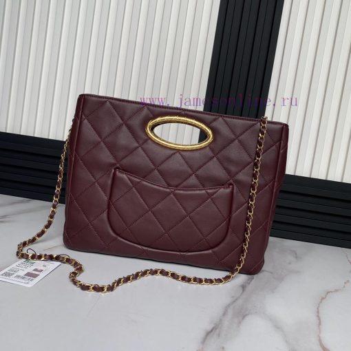 Chanel Bag Chane24B Autumn/Winter Collection Premium Banquet Bag AS5036 Sheepskin Material i aigubcr4 - Image 3