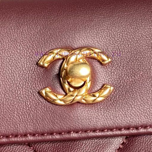 Chanel Bag Chane24B Autumn/Winter Collection Premium Banquet Bag AS5036 Sheepskin Material i aigubcr4 - Image 4