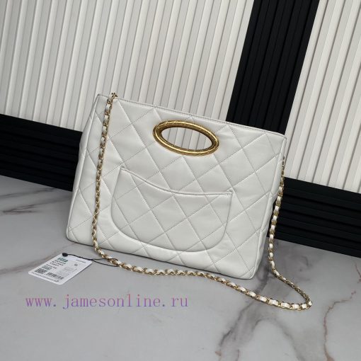 Chanel Bag Chane24B Autumn/Winter Collection Premium Banquet Bag AS5036 Sheepskin Material i f64b20sm - Image 3