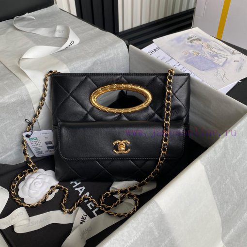Chanel Bag Chanel ️ 24B Autumn/Winter Collection Premium Banquet Bag AS5038 Small Size 🪽 She 2xdlo8bu - Image 2