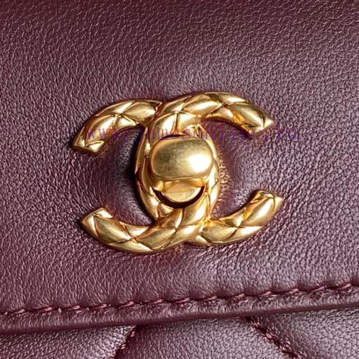 Chanel Bag Chanel ️ 24B Autumn/Winter Collection Premium Banquet Bag AS5038 Small Size 🪽 She 3qg6a614 - Image 3
