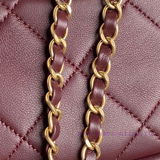 Chanel Bag Chanel ️ 24B Autumn/Winter Collection Premium Banquet Bag AS5038 Small Size 🪽 She 3qg6a614 - Image 5