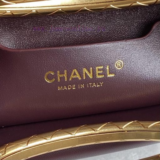 Chanel Bag Chanel ️ 24B Autumn/Winter Collection Premium Banquet Bag AS5038 Small Size 🪽 She 3qg6a614 - Image 10