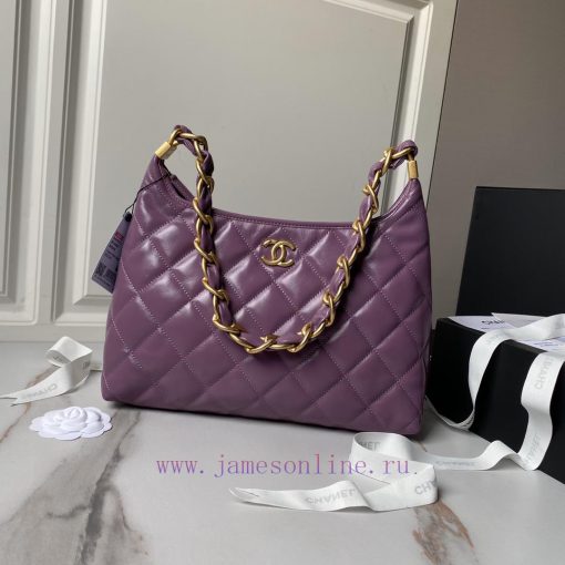 Chanel Bag The Chanel 24A Underarm Bag AS4923 High end Handmade Visit this season really fil s5wq50hy