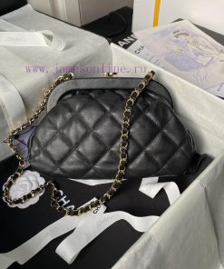 Chanel Bag Chanel 24A Cloud Bag AS4717 Banquet Bag with Superb Sheepskin Texture. The exquis v3wi3r8g