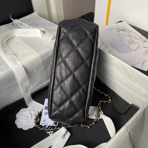 Chanel Bag Chanel 24A Cloud Bag AS4717 Banquet Bag with Superb Sheepskin Texture. The exquis v3wi3r8g - Image 6