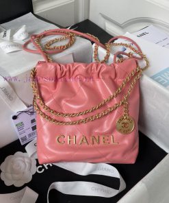 Chanel Bag Deep powder Chanel 23SAS3980 🥰 Chanel's mini22 hits the heartXiangnai Goose's bag smuca3bd