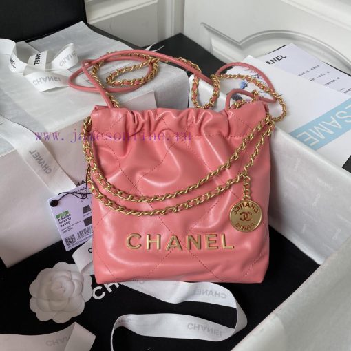 Chanel Bag Deep powder Chanel 23SAS3980 🥰 Chanel's mini22 hits the heartXiangnai Goose's bag smuca3bd