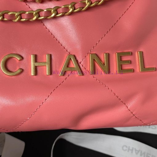 Chanel Bag Deep powder Chanel 23SAS3980 🥰 Chanel's mini22 hits the heartXiangnai Goose's bag smuca3bd - Image 4