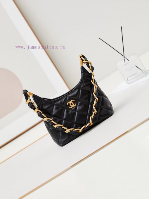 Chanel Bag 24A Advanced Handicraft Workshop Series HoboOil wax sheepskin, vintage antique go 5om6qtoo