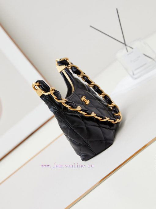 Chanel Bag 24A Advanced Handicraft Workshop Series HoboOil wax sheepskin, vintage antique go 5om6qtoo - Image 4