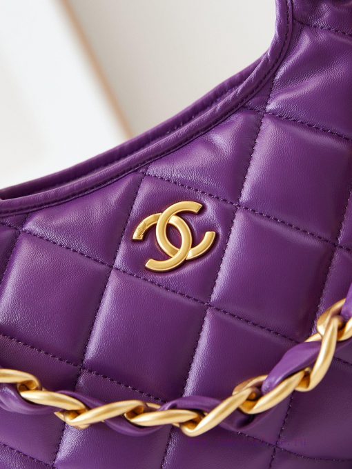 Chanel Bag 24A Advanced Handicraft Workshop Series HoboOil wax sheepskin, vintage antique go uv49awg2 - Image 3