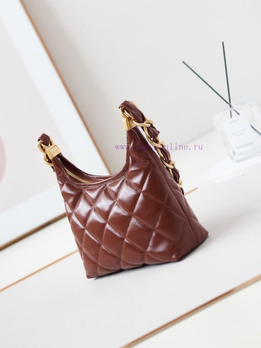 Chanel Bag 24A Advanced Handicraft Workshop Series HoboOil wax sheepskin, vintage antique go yhjp3zeg - Image 5
