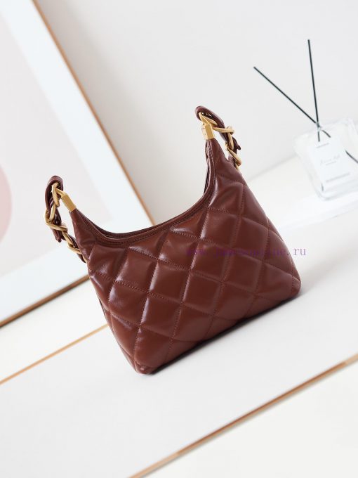 Chanel Bag 24A Advanced Handicraft Workshop Series HoboOil wax sheepskin, vintage antique go yhjp3zeg - Image 6