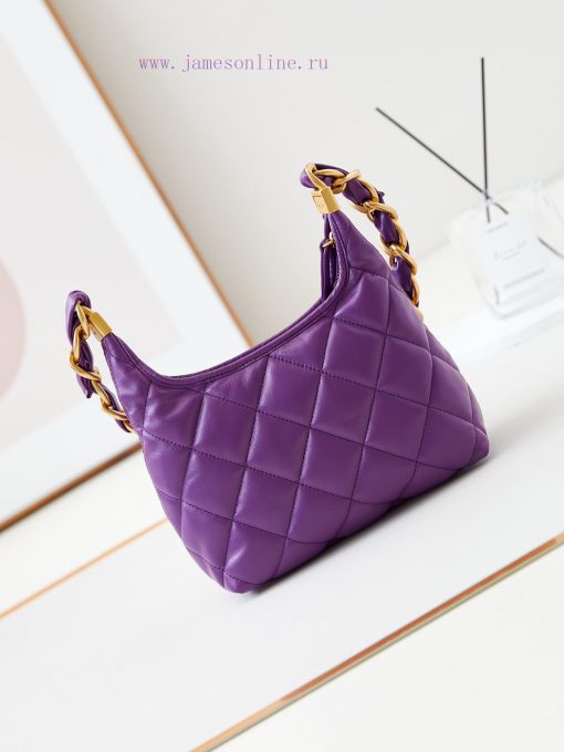 Chanel Bag 24A Advanced Handicraft Workshop Series HoboOil wax sheepskin, vintage antique go uv49awg2 - Image 6