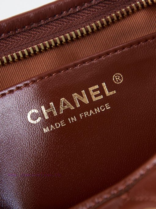 Chanel Bag 24A Advanced Handicraft Workshop Series HoboOil wax sheepskin, vintage antique go yhjp3zeg - Image 9