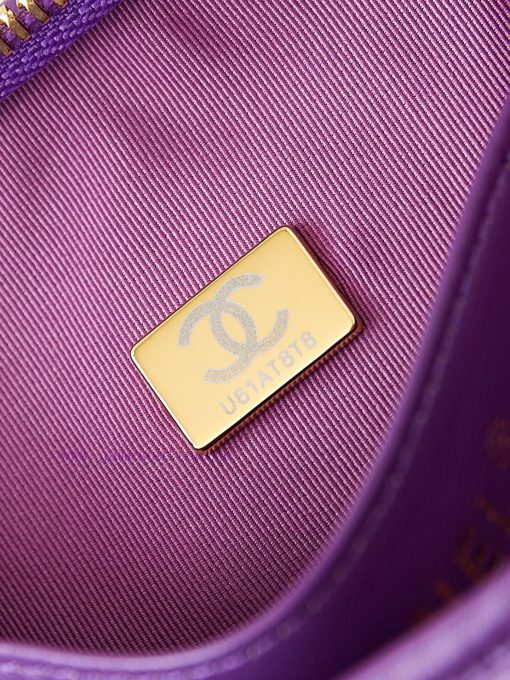 Chanel Bag 24A Advanced Handicraft Workshop Series HoboOil wax sheepskin, vintage antique go uv49awg2 - Image 10