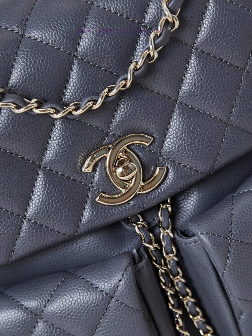 Chanel Bag The 24B super popular double backpack is very small in size, almost the same size 2af05lxx - Image 3