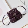 Chanel Bag The 24B super popular double backpack is very small in size, almost the same size 9ch245b7