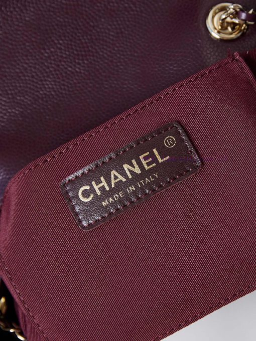 Chanel Bag The 24B super popular double backpack is very small in size, almost the same size 9ch245b7 - Image 9