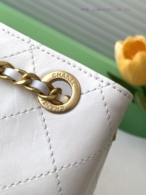 Chanel Bag 25C Early Spring Vacation Series Sheepskin Backpack Shoulder Straps Still Leather 7t3nbkuj - Image 6