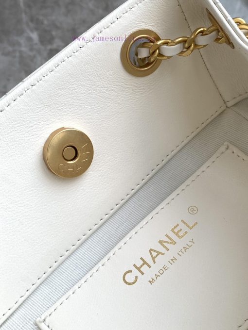 Chanel Bag 25C Early Spring Vacation Series Sheepskin Backpack Shoulder Straps Still Leather 7t3nbkuj - Image 9