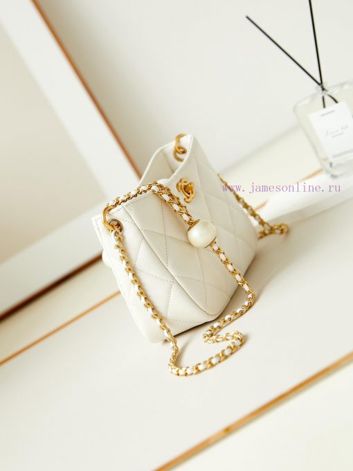 Chanel Bag Chanel 24s Pearl Adjustment Ball HoboAdjustment ball CF returns to 24s new model npdd9dqt - Image 4