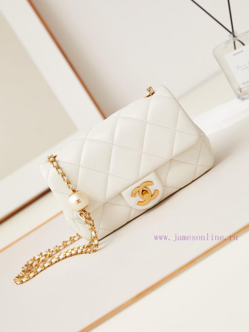 Chanel Bag The 24S pearl rice dumpling xiang grandma's classic bag type came back as the ret jd5004cj - Image 2