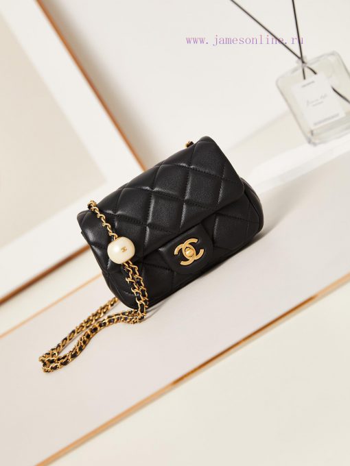 Chanel Bag The 24S pearl rice dumpling xiang grandma's classic bag type came back as the ret 7mdt6tjr