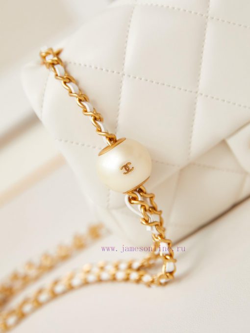 Chanel Bag The 24S pearl rice dumpling xiang grandma's classic bag type came back as the ret jd5004cj - Image 3