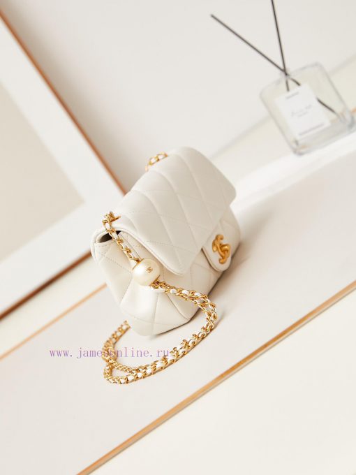 Chanel Bag The 24S pearl rice dumpling xiang grandma's classic bag type came back as the ret jd5004cj - Image 4