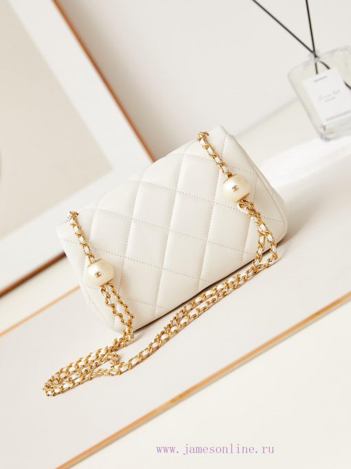 Chanel Bag The 24S pearl rice dumpling xiang grandma's classic bag type came back as the ret jd5004cj - Image 5