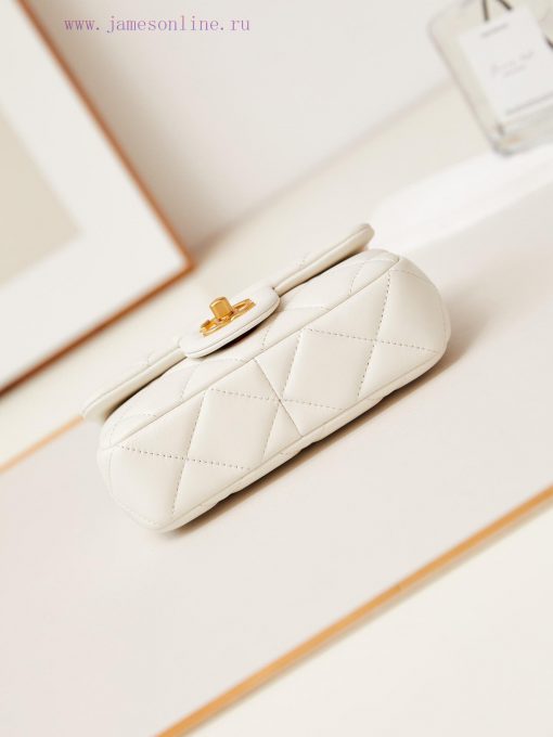Chanel Bag The 24S pearl rice dumpling xiang grandma's classic bag type came back as the ret uzdkafdo - Image 7