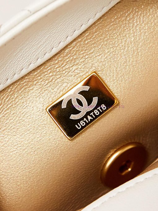 Chanel Bag The 24S pearl rice dumpling xiang grandma's classic bag type came back as the ret uzdkafdo - Image 10