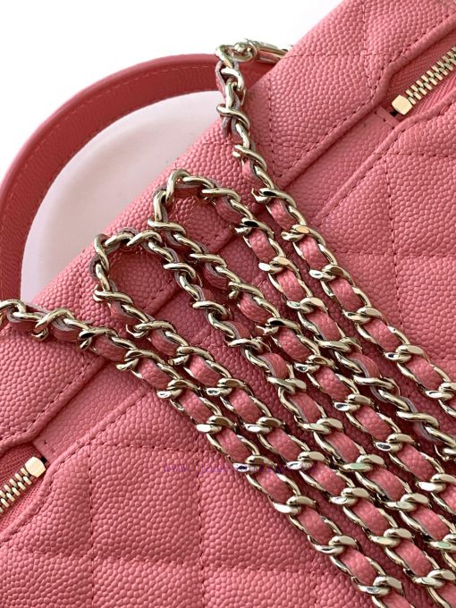 Chanel Bag The 25C lunch box bag is exquisite and compact, with a chain handle and granular 1ovuzv79 - Image 7