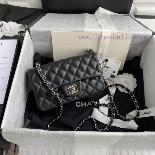 Chanel Bag The imported sheepskin diamond grid CF1116 from Fang Pangzi has the same fullness licxkcsr