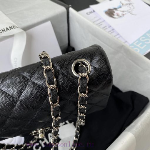 Chanel Bag CF1116 imported cowhide ball pattern diamond grid has the same fullness as the ge ank72ene - Image 5