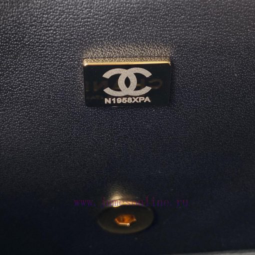 Chanel Bag Fang Pangzi CF1115 imported cowhide ball pattern diamond grid fullness has reache zx0rujst - Image 10