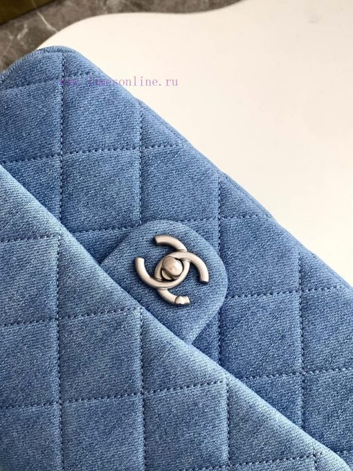 Chanel Bag 25c denim heart-shaped chain bag, this new season has a new heart-shaped style, c zcxbspwi - Image 6