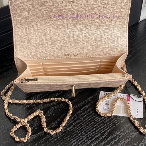 Chanel Bag Chanel 25C Spring New A4406 Logo Handheld Backpack with One Shoulder calf leather w5f4667w - Image 8