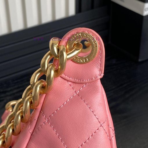 Chanel Bag  Chanel 🧩 25C early spring series AS5339 Hoho hippie bag with double bag opening 4gb016lv - Image 7