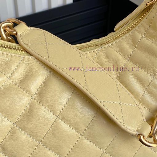 Chanel Bag  Chanel 🧩 25C early spring series AS5339 Hoho hippie bag with double bag opening 1lz4pfn8 - Image 6